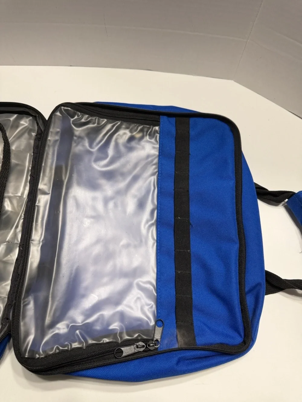 Blue Men's Compact Travel Briefcase Bag